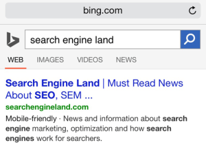 Bing анонсировал запуск своей версии mobile-friendly алгоритма